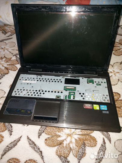 Msi cr61 (на запчасти)