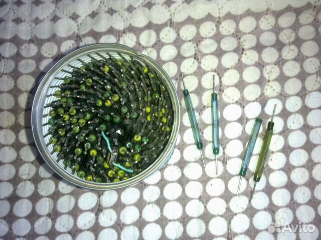 Герконы серии кэм-1(из СССР) в реле и без