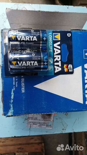 Батарейки varta alkaline