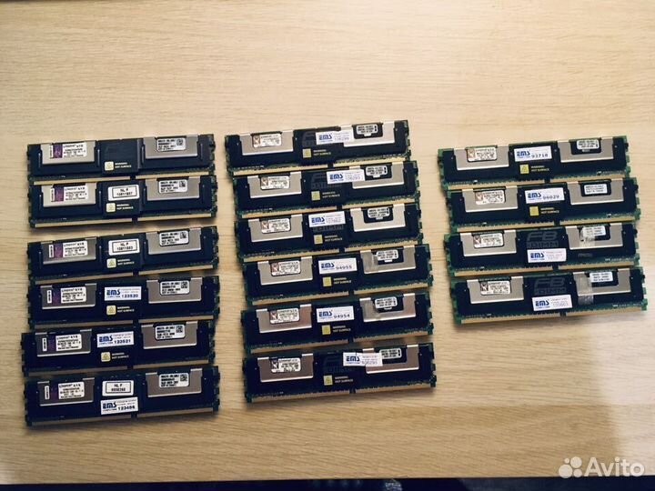 Память FB-dimm DDR2 ECC