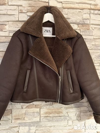 Дублёнка zara