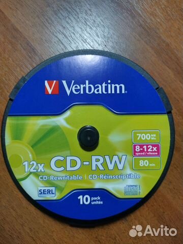 Диск оптический CD-RW