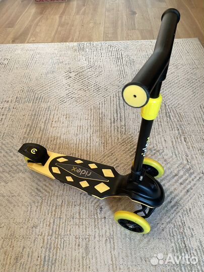 Детский самокат Ridex Robin 3D 120/ 90 мм