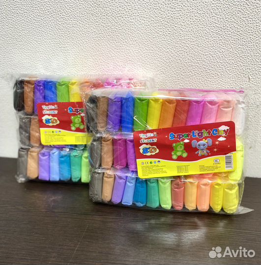 Воздушный пластилин 36 цветов