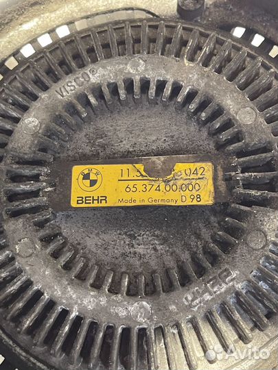Вискомуфта, муфта вентилятора в сборе BMW E39