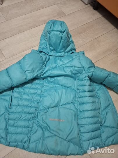 Пуховик adidas для девочки