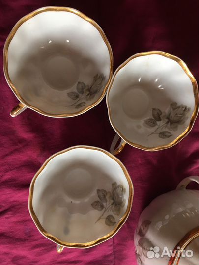Чайный сервиз дулево розы