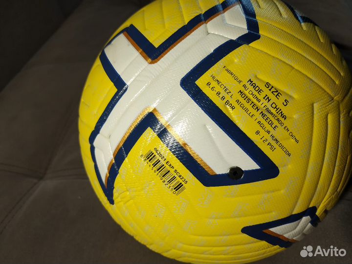 Футбольный мяч nike flight апл2023,aerowsculpt,s5