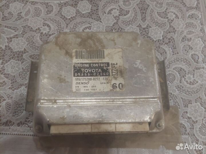 Эбу Toyota corolla e 120