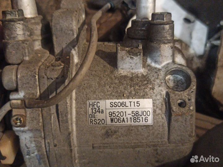 Компрессор кондиционера Suzuki k6a