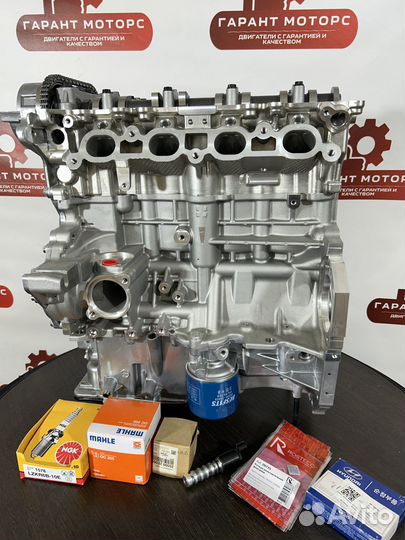 Двигатель на Hyundai solaris 1 kia Rio 3 G4FC 1.6