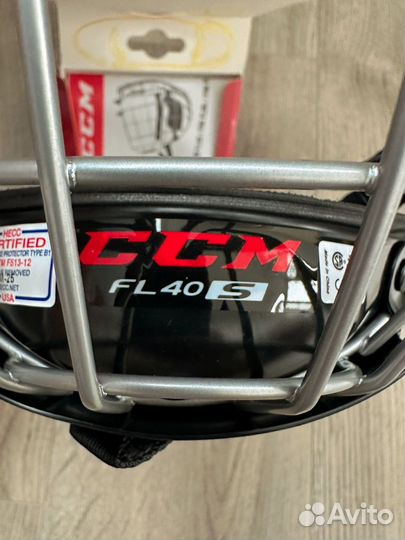 Маска (решетка) хоккейная CCM FL40 S Новая