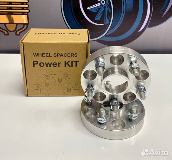 Проставки колесные 5х114.3 :25мм Subaru (Субару)