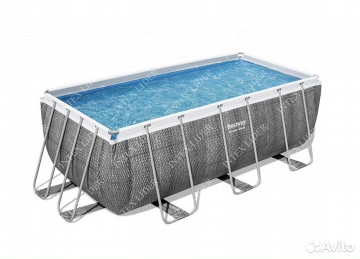Прямоугольный каркасный бассейн Bestway