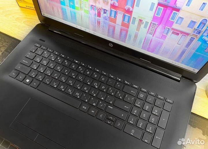 Мощный ноутбук для работы и учёбы HP на AMD и SSD