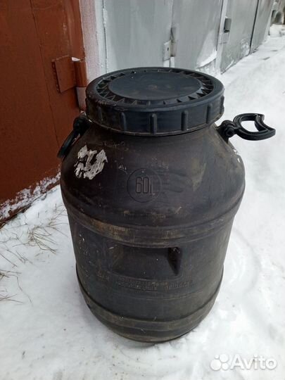 Фляга пластиковая 60л