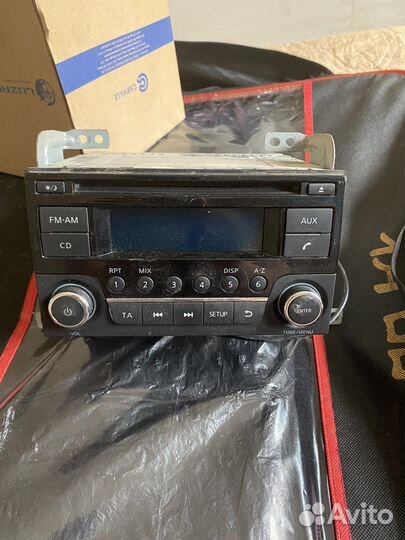 Заводской штатный магнитол