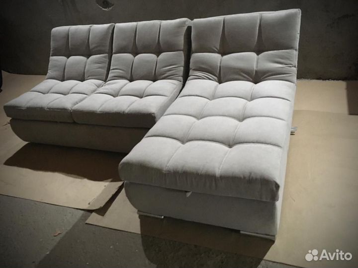 Диван с оттоманкой Сафари-люкс