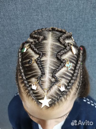 Косички на выпускной и в отпуск