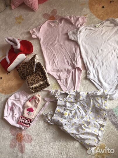 Детские вещи от 0 до 6-9 мес