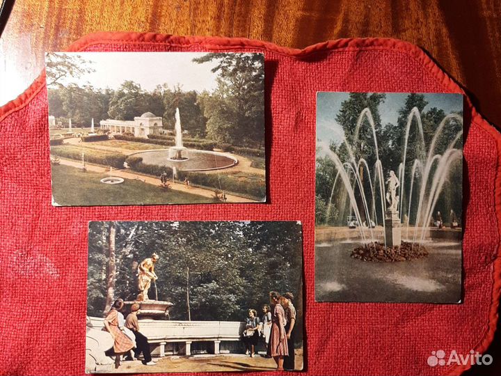 Открытки Петродворец / 18 шт. Ленинград СССР