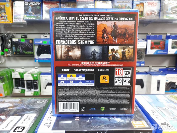 Red Dead Redemption 2 PS4 диск