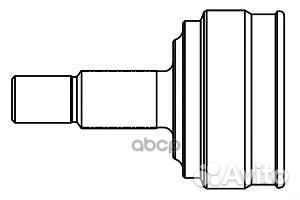 ШРУС наружный к-т hyundai accent II (LC) 824075
