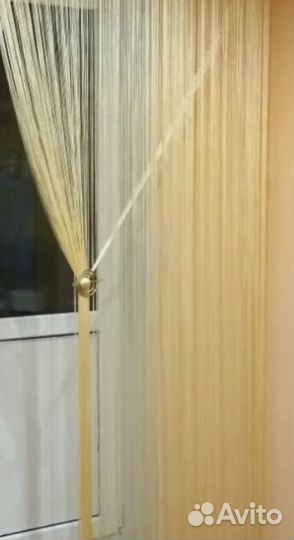 Шторы нити
