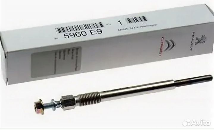 Свечи накаливания Пежо Ситроен 1.6 DV