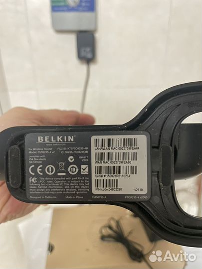 Роутер Belkin N+ Wireless (F5D8235-4 v2)