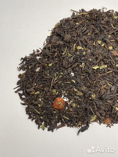 Черный чай со вкусом Вишни