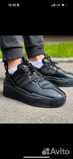 Adidas Y3 rivalry/Брутал /Блэк/Кожа/Орига