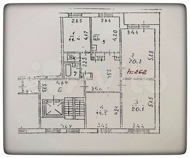 4-к. квартира, 99 м², 8/9 эт.