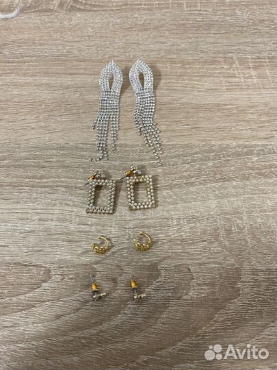 Серьги набор