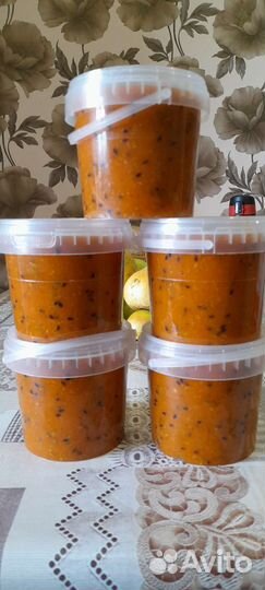 Варенье из облепихи и калины и малины, сушёная обл