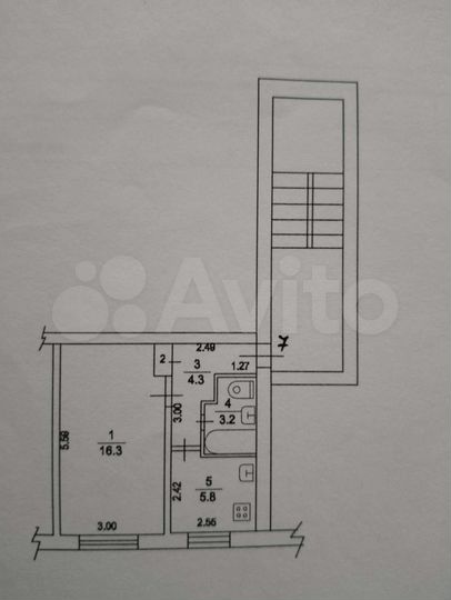 Аукцион: 1-к. квартира, 30 м², 2/3 эт.
