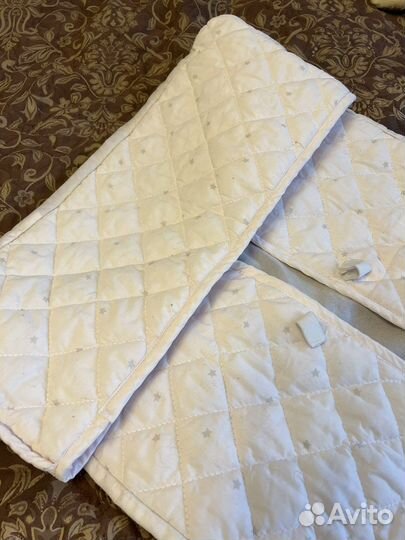 Бортик IKEA в кровать и простынь на резинке 120х60