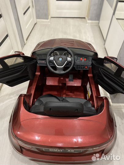 Детский электромобиль bmw x6