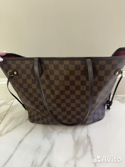 Сумка louis vuitton neverfull mm оригинал