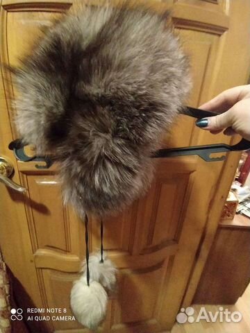 Шапка зимняя песцовая