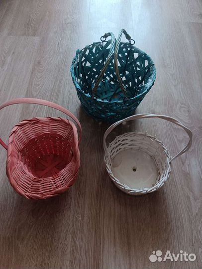 Корзина плетеная