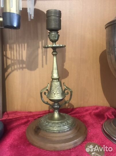 Подсвечник,светильник Бронза.33 см