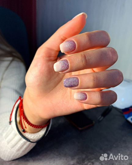 Маникюр аппаратный с покрытием гель-лаком