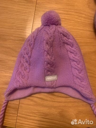 Шапка зимняя для девочки 50 52