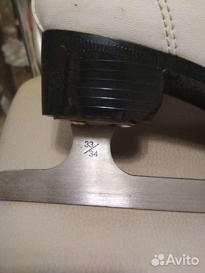 Коньки фигурные детские размер 33/34