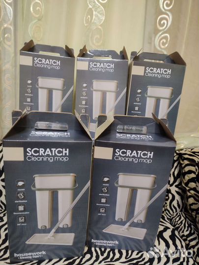 Швабра бесконтактная новая