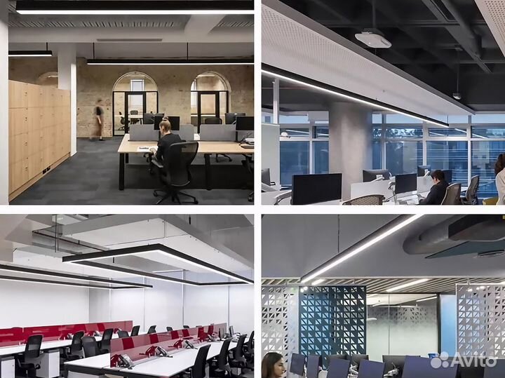 Светильник светодиодный подвесной линейный