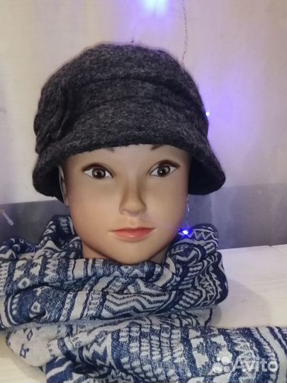 Шапка женская тёплая италия (interno)