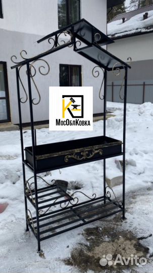 Кованые мангалы с крышей