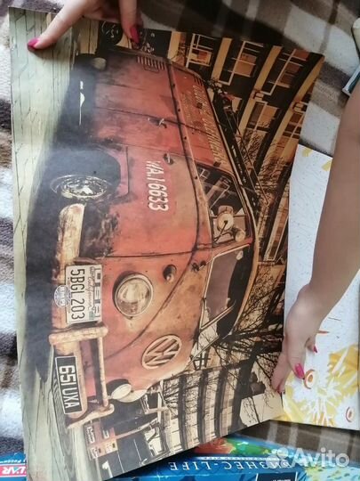 Постер , размер 36 см на 51 см